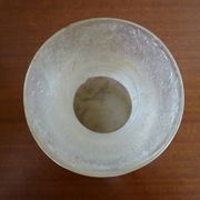 Vase with handle Scavo Seguso Vetri d'Arte iridescent glass Murano 1950