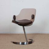 Vintage chair in the style of Boric Tabacoff, 1970