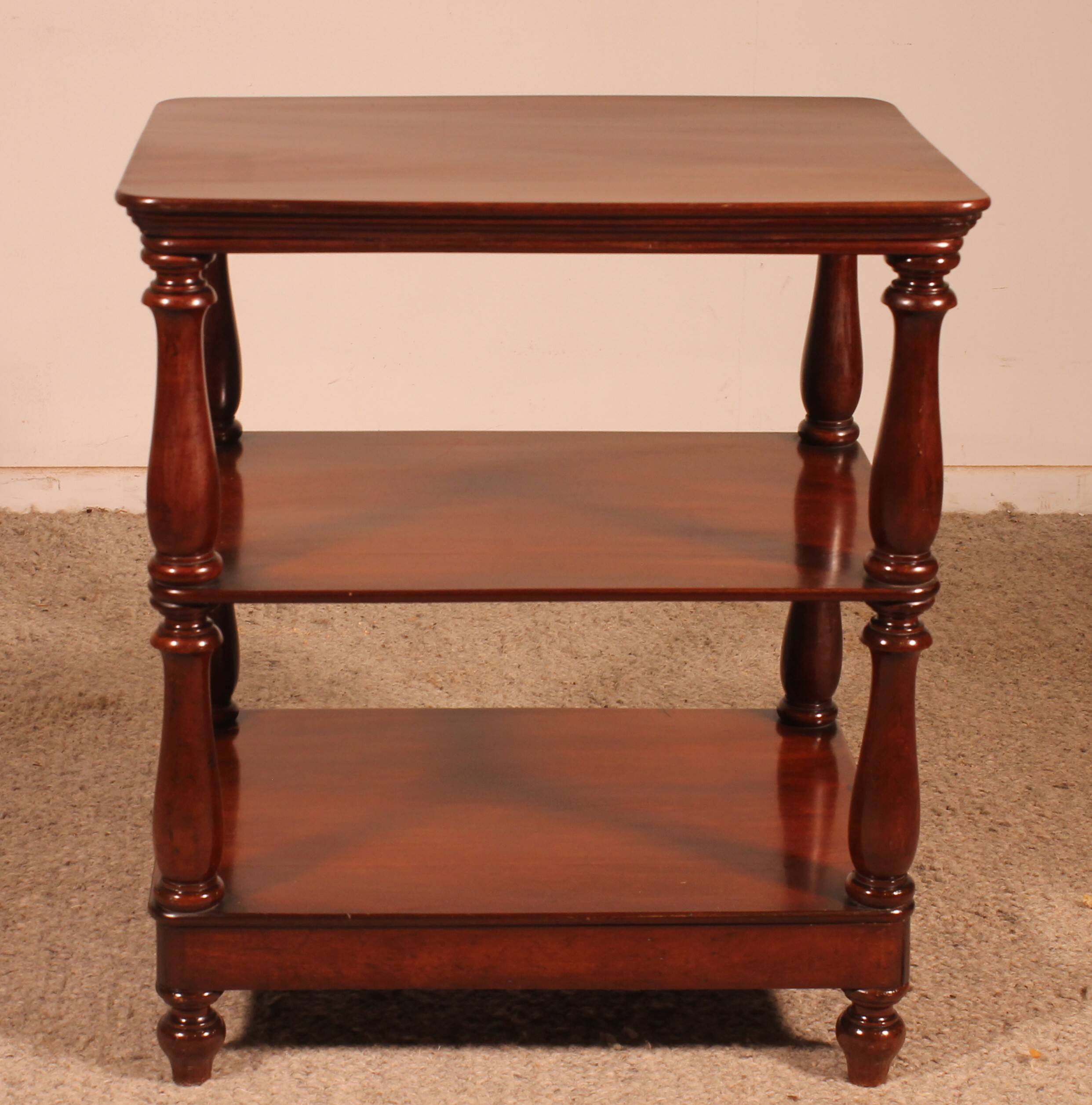 Small mahogany shelf - 19th century