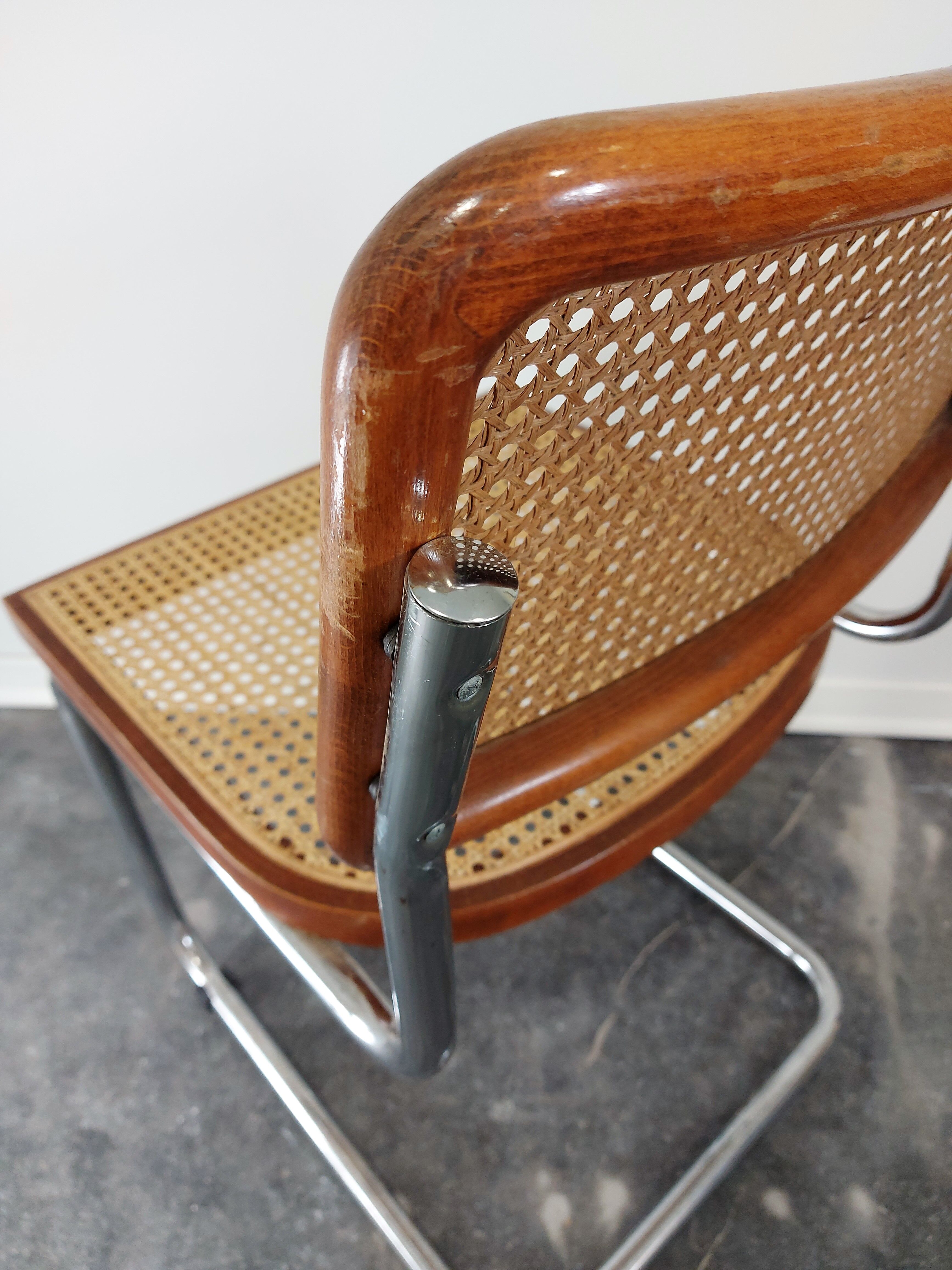 Cesca chair by Marcel Breuer 1970s B32