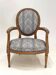 Fauteuil Médaillon style Louis XVI