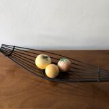 Vintage metal fruit basket