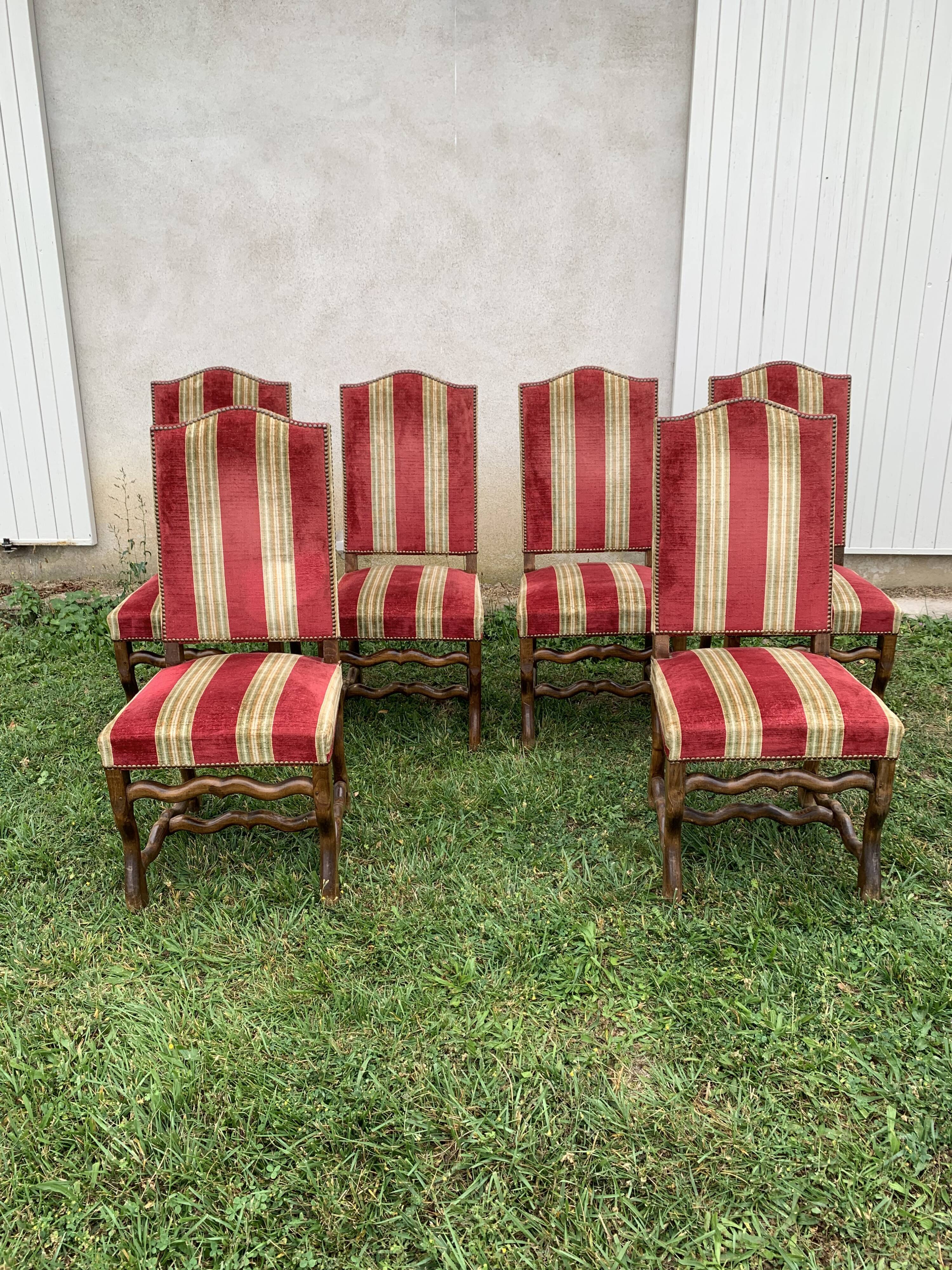 Louis XIII sheep bones chairs