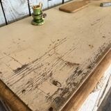 Buffet peinture craquelée
