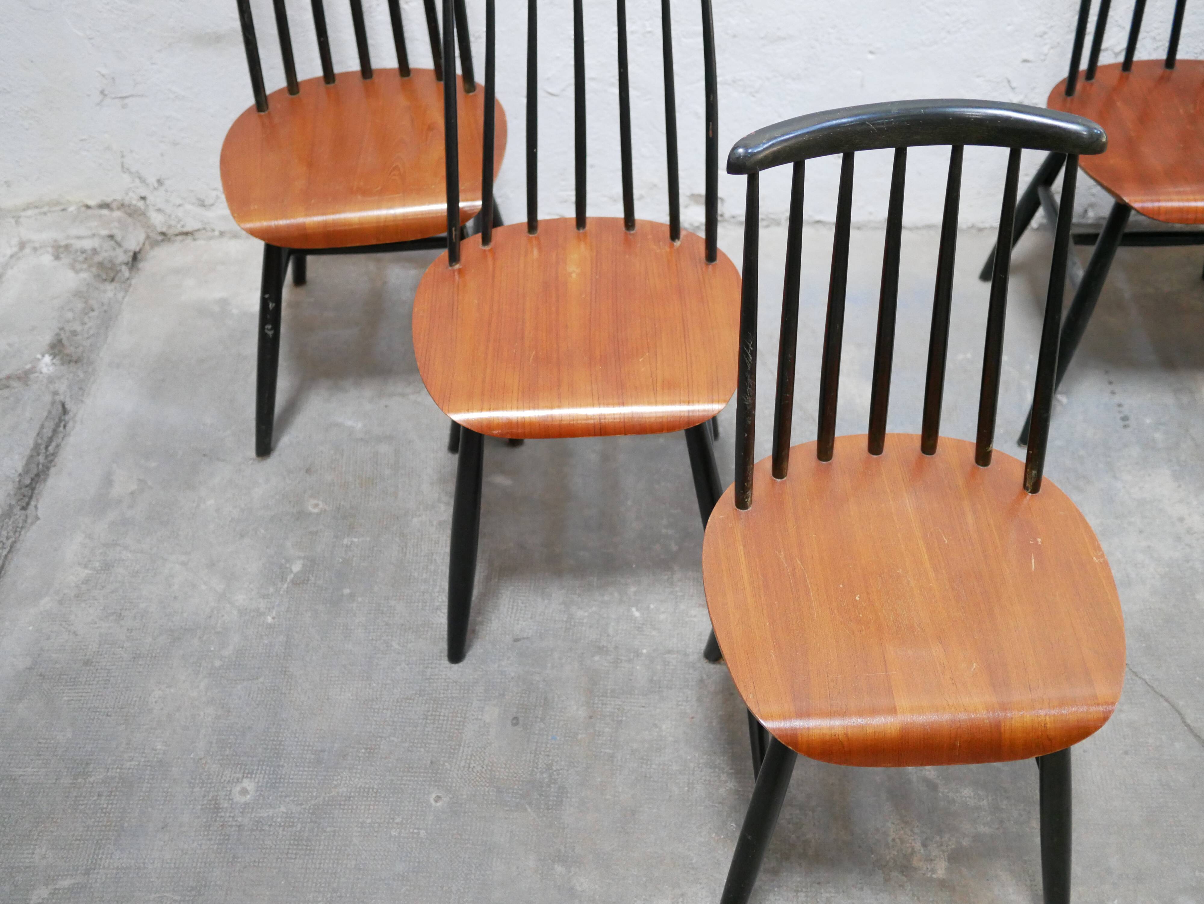 Vintage Scandinavian chair by I.Tapiovaara model Fanett