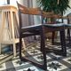 Lot de chaises scandinaves 1970