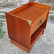 Table de chevet, bout de canapé, maison Gautier, style marine, vintage, années 60.
