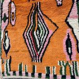Moroccan orange rug- Berber Rug 150/250cm