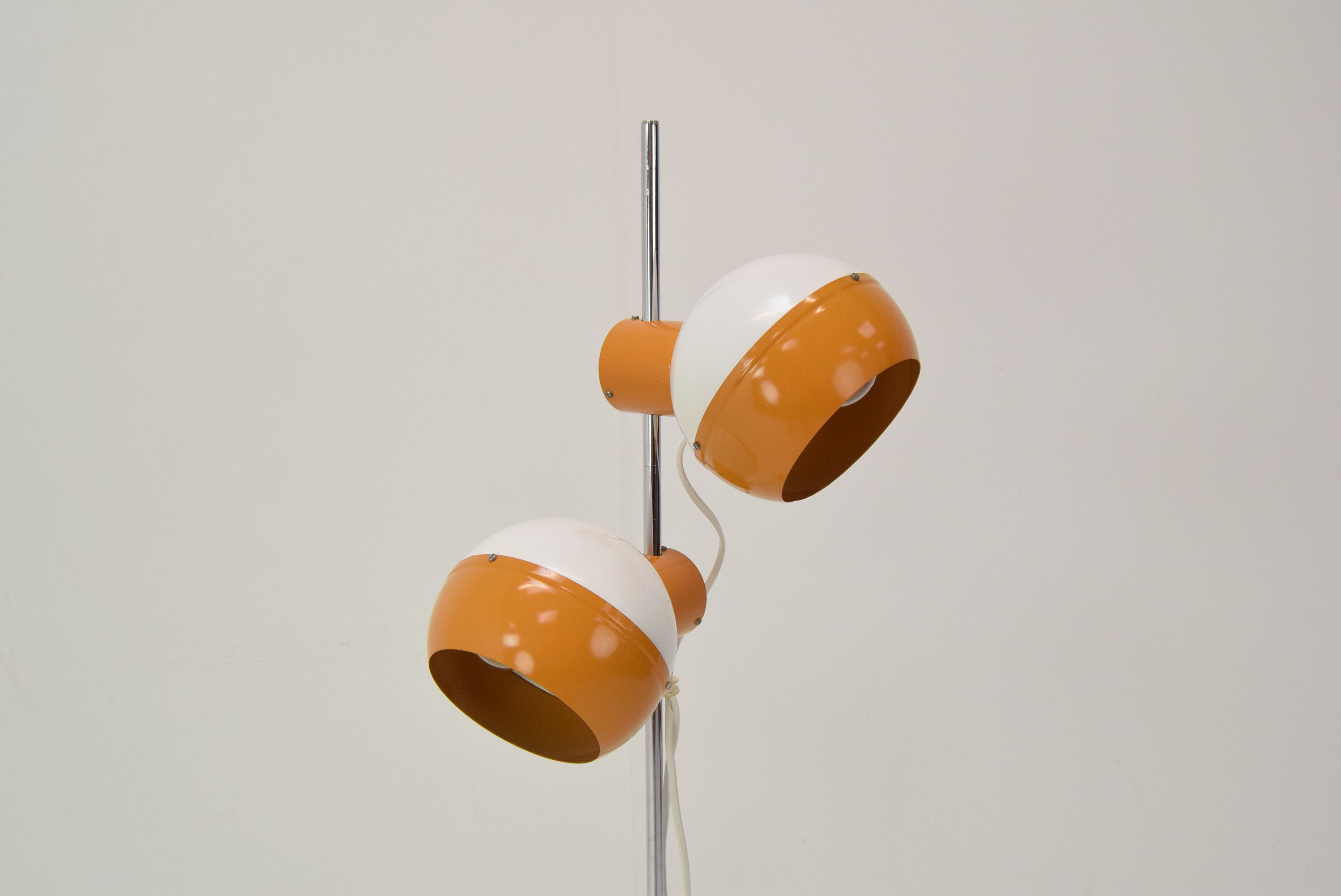 Mid-century magnetic floor lamp adjustable/drukov,1970's.