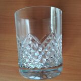 Verres à whisky cristal taillé