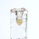 Czechoslovak bohemian crystal candle holder, 60s