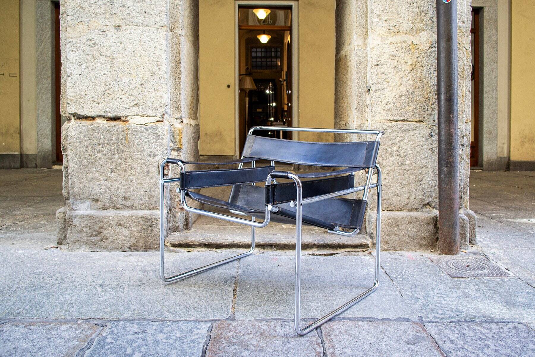B3 Wassily chair by Marcel Breuer for Simon Gavina, 1960