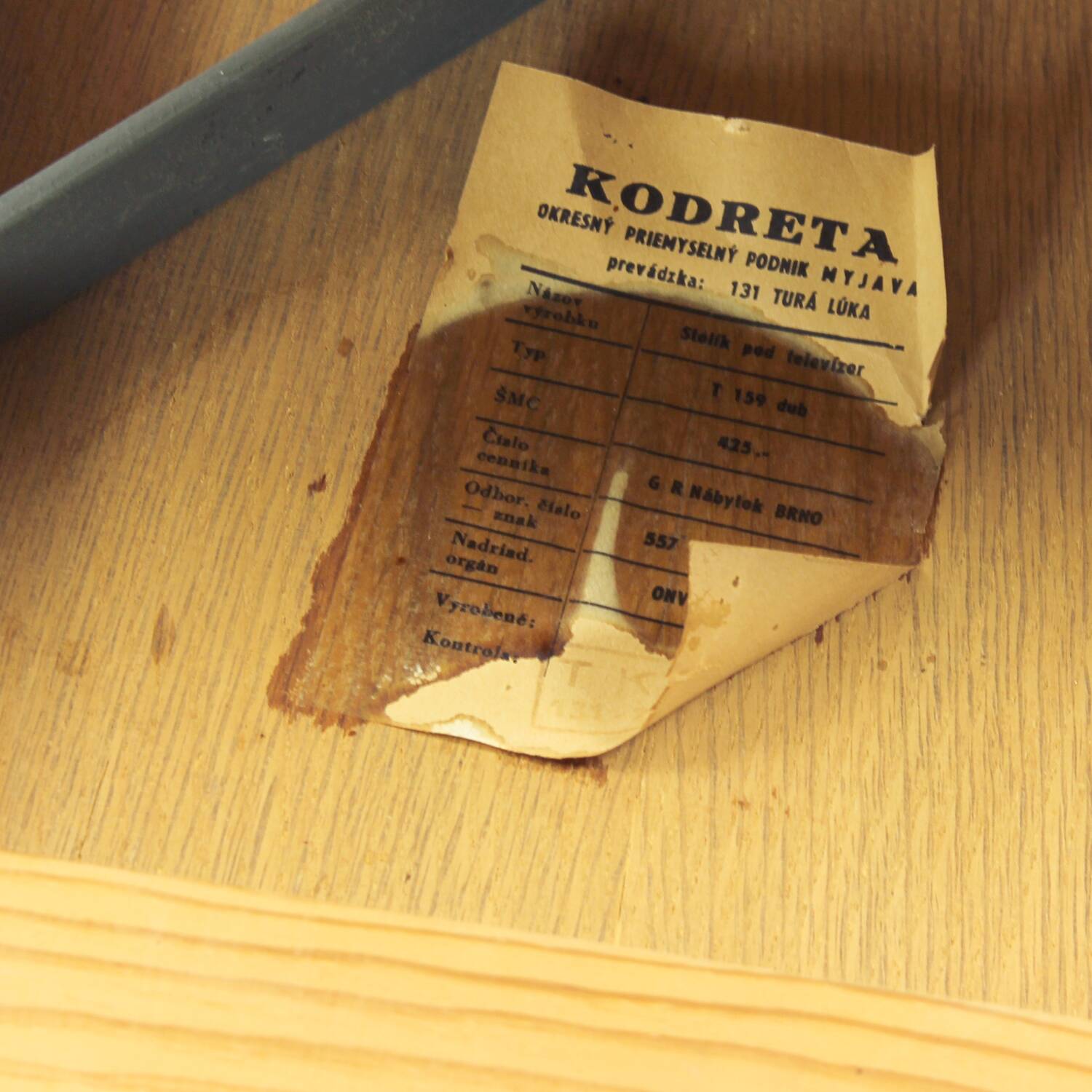 Functionalist Steel And Ash Wood Swivel Coffee Table, 1960s