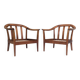 Fauteuils en bois de cerisier Wilhelm Knoll du milieu du siècle, Allemagne, années 1960