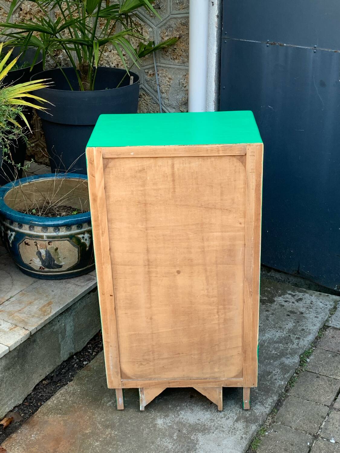 Chiffonnier art déco vert