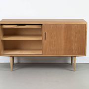 Danish Oak Sideboard by Carlo Jensen for Hundevad & Co., 1960s