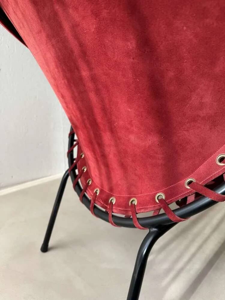 Chaises ballon années 60 Lusch | Ensemble de deux fauteuils lounge vintage