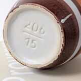 Ceramic vase from the 1960s, Ilkra, West Germany