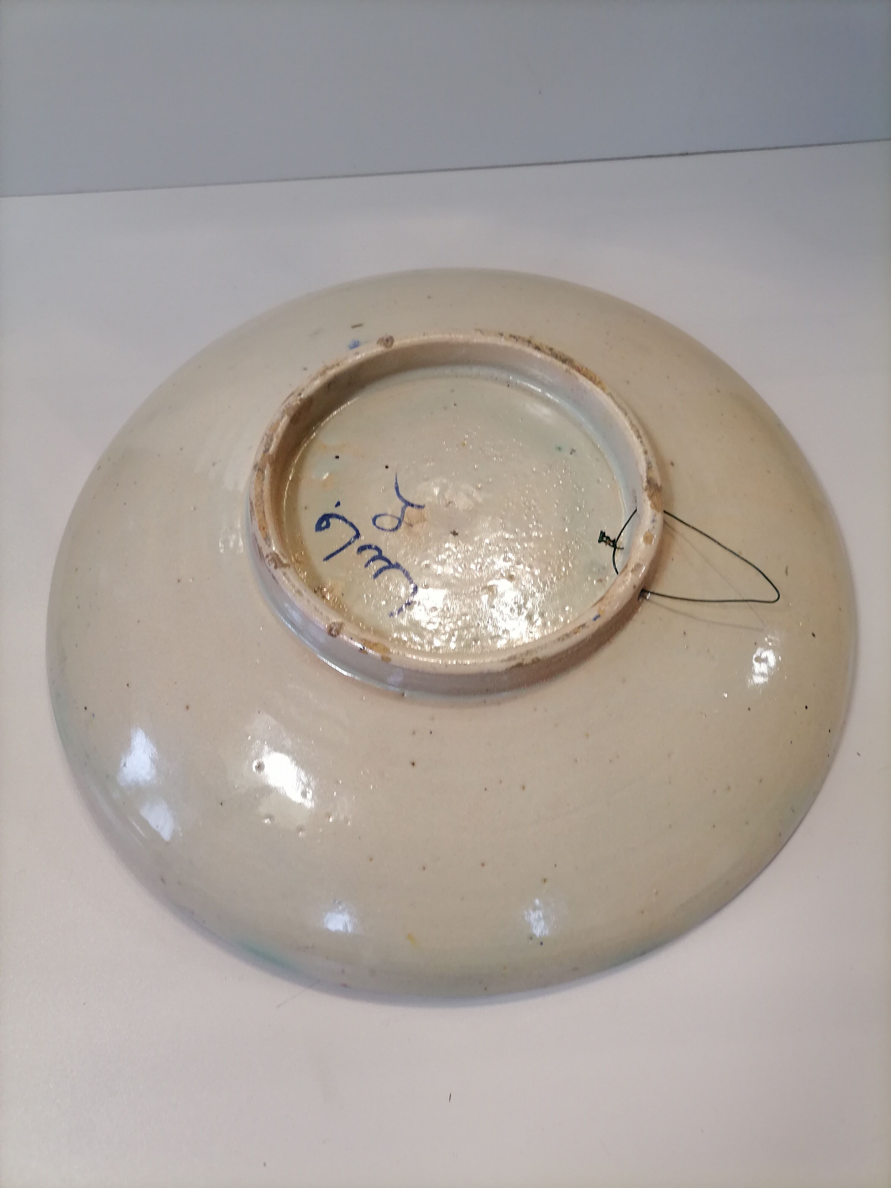 Plat céramique tunisien