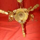 pair of bronze candelabra with 4 candle holders from the late 19th century