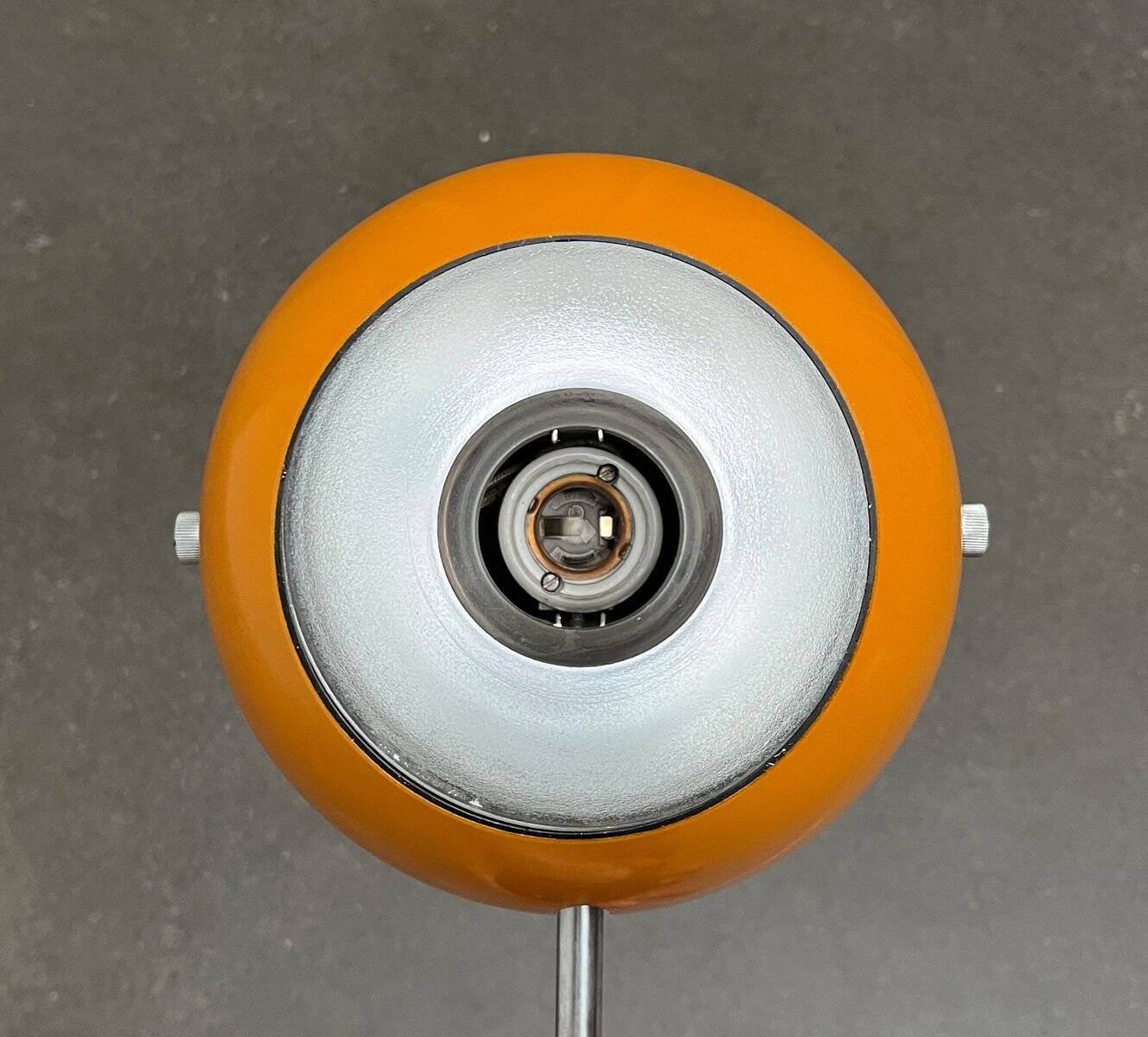 Mid-century Danish space age yellow ball wall lamps by Louis Poulsen, 1960s, set of 3.