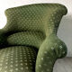 Fauteuil crapaud Napoléon III
