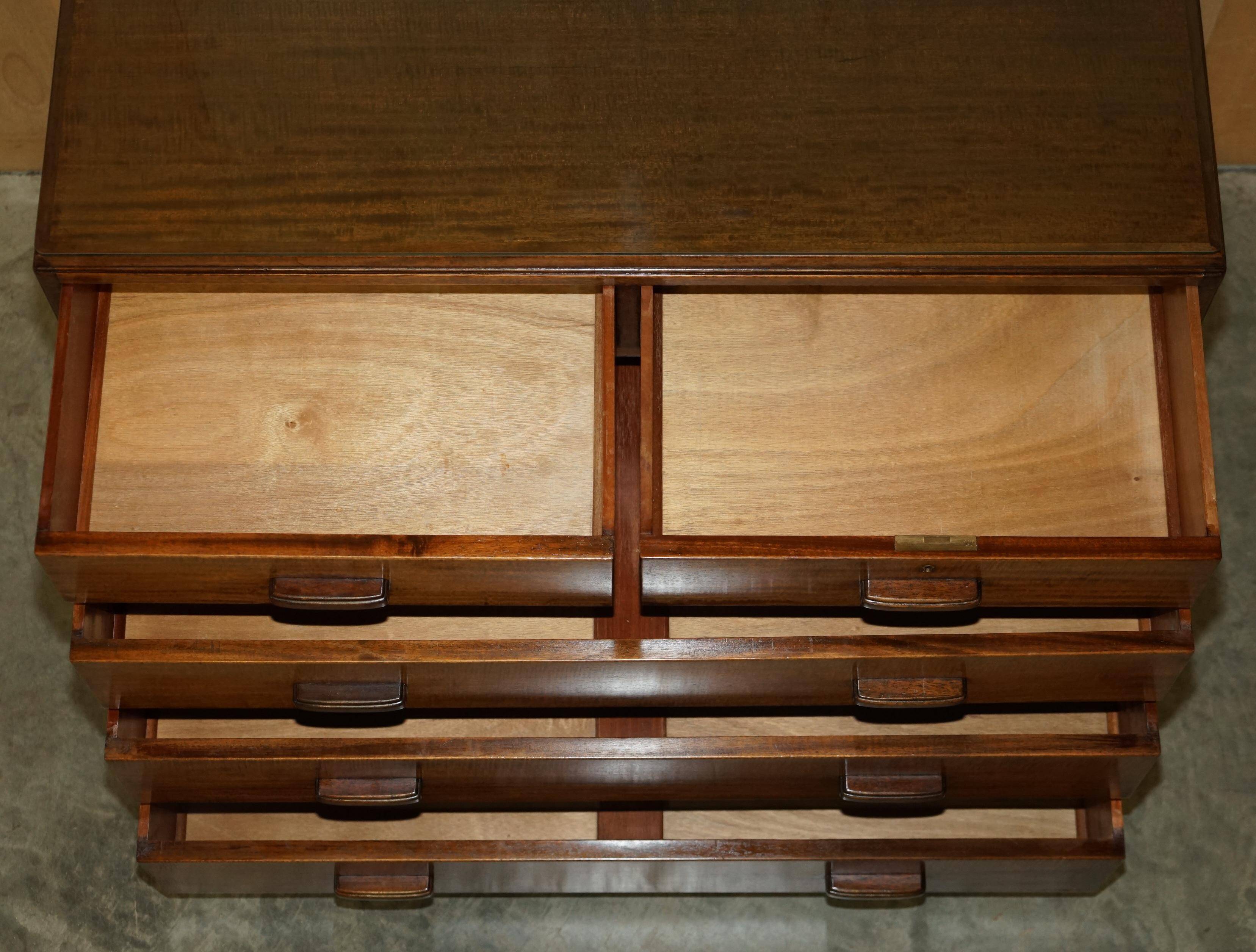 Alfred Cox Mid-Century Modern Chest of Drawers 1952 in oak