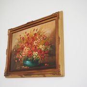 Floral arrangement painted by Lina Rossi, 1930s