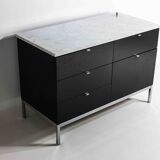 Meuble d'appoint exécutif avec serrure par Florence Knoll, 1970