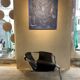 Pair of Orbita leather armchairs by Duncan & Dave Dickinson