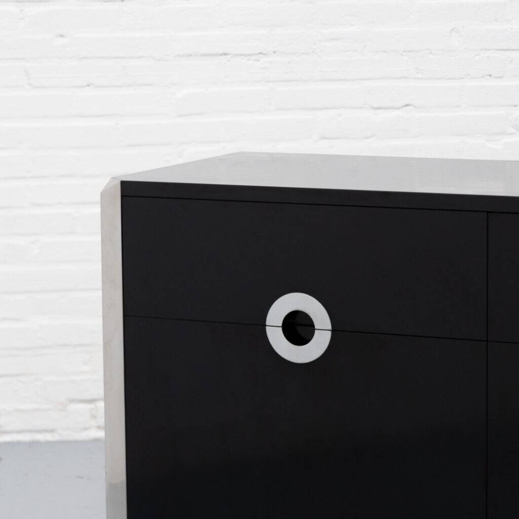 Italian Alveo Sideboard by Willy Rizzo 1970s