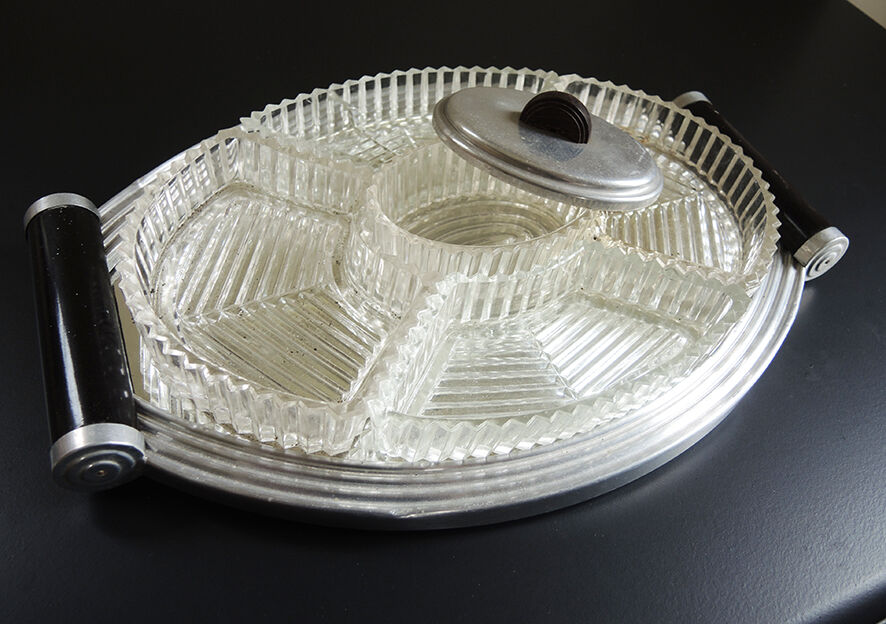 Former servant aperitif plateau art deco style