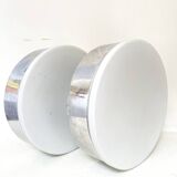 Pair of German ceiling lights, circa 1970