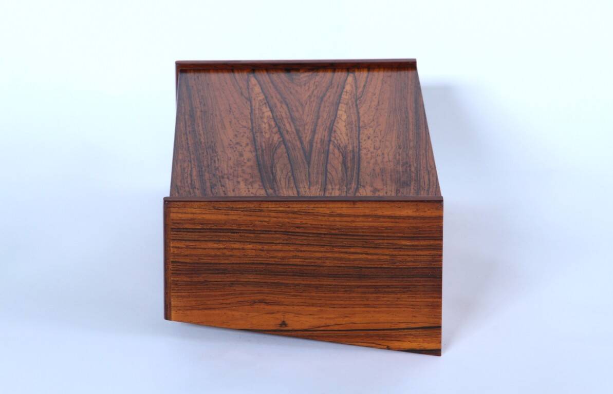 Vintage rosewood floating bedside tables. Set of two. 1960s