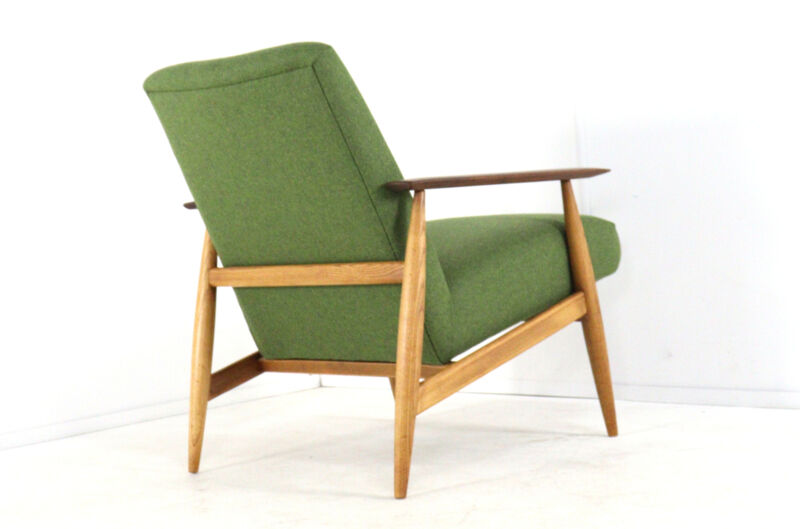Vintage chair 'Bedemsvaart' - easy chair new upholstery mid century design