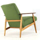 Vintage chair 'Bedemsvaart' - easy chair new upholstery mid century design