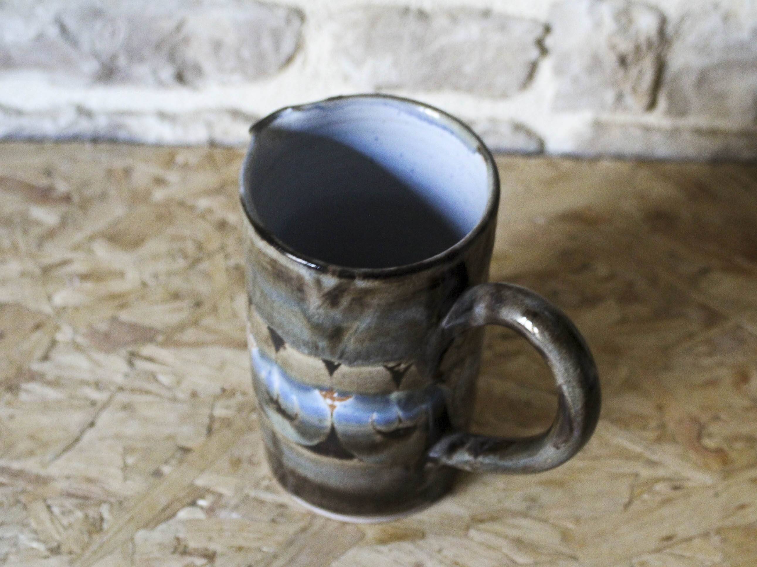 Pichet en céramique émaillé Roland Moreau