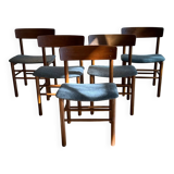 Vintage Scandinavian teak chairs