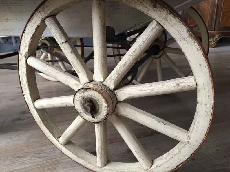 Vintage industrial coffee table