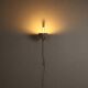 Pair of sculptural mid-century wall uplighters, circa 1950