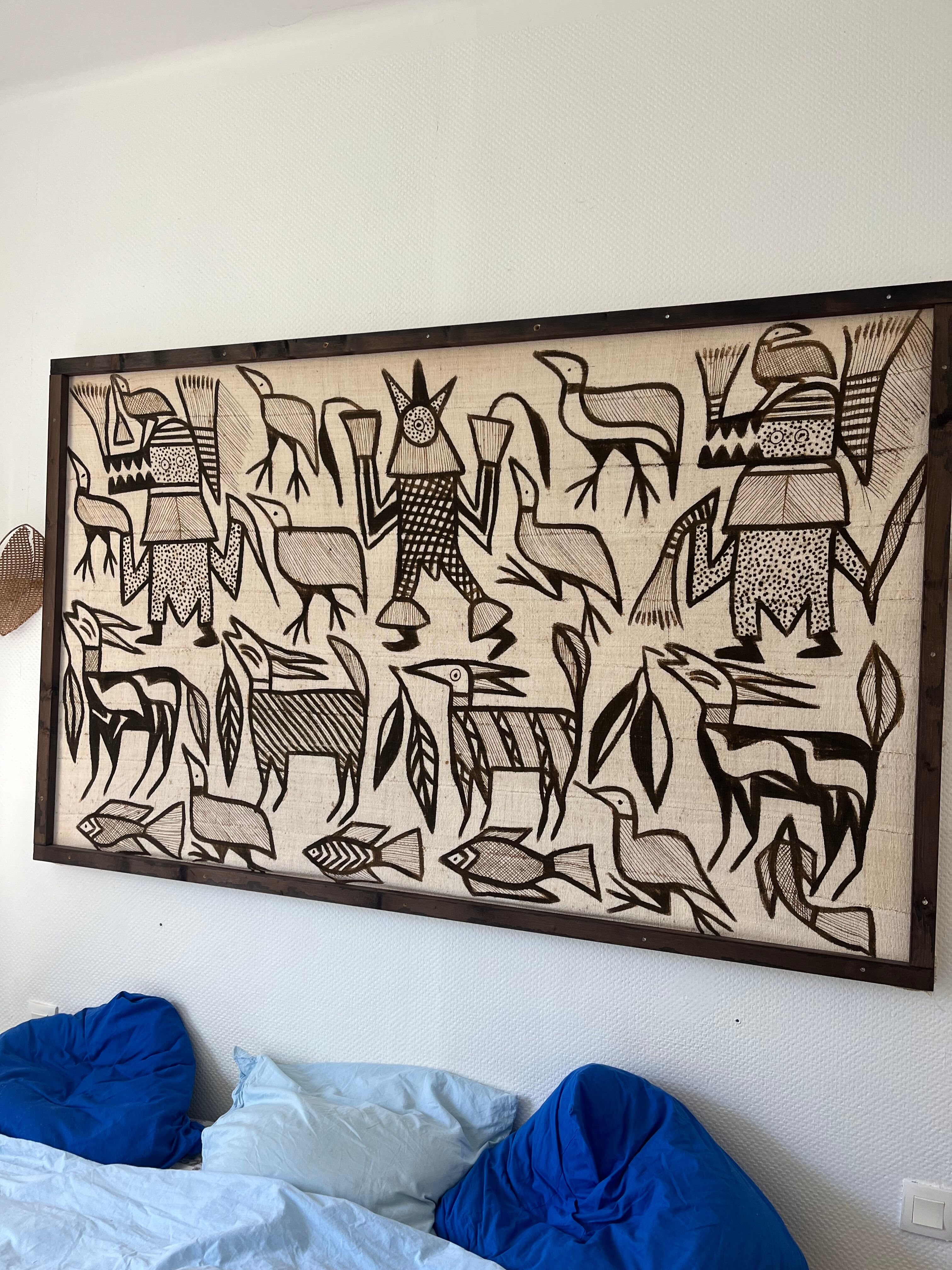 Toile de khorogo 120cmx150cm