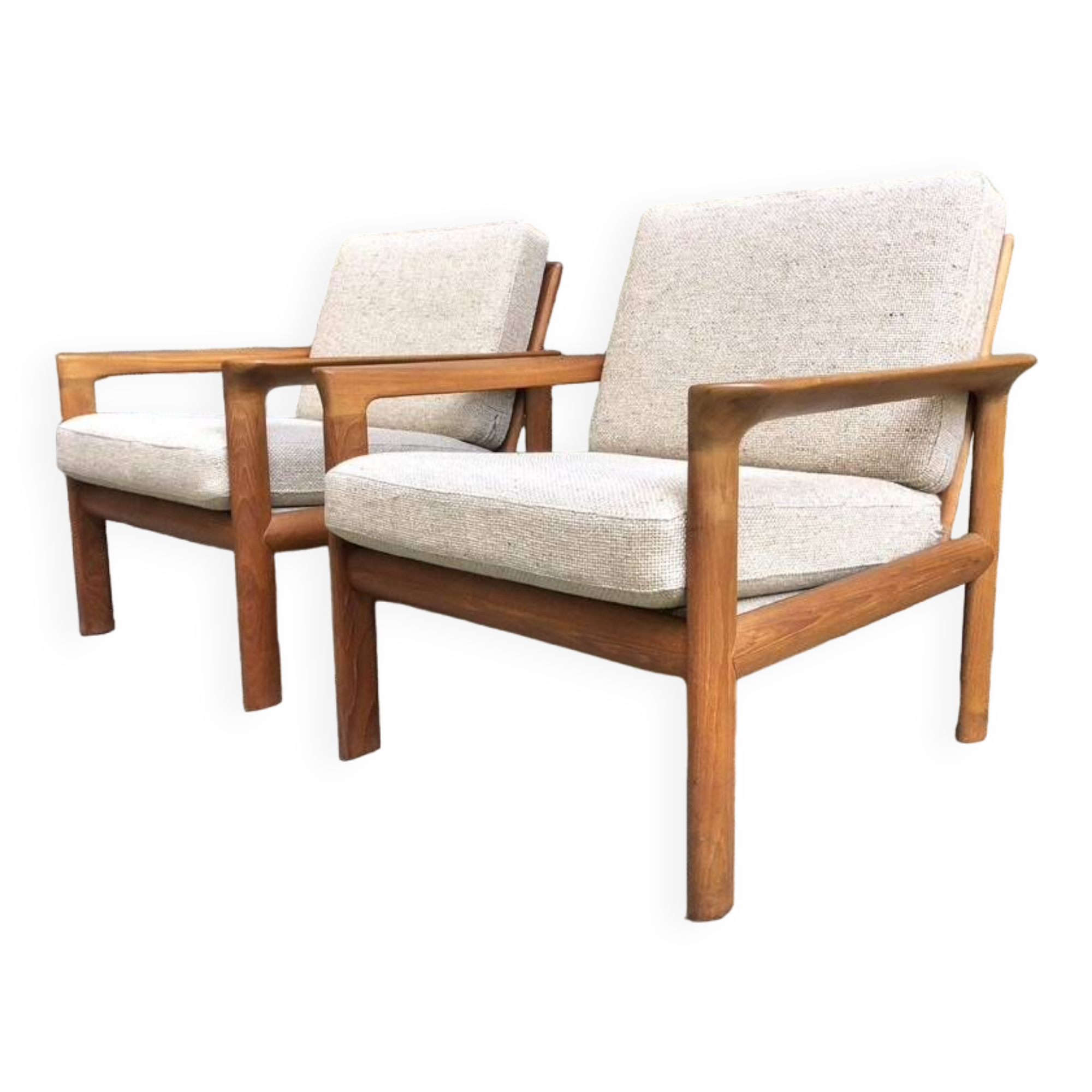 Pair of Danish armchairs 1970
