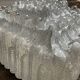 70s molded glass ceiling or wall light