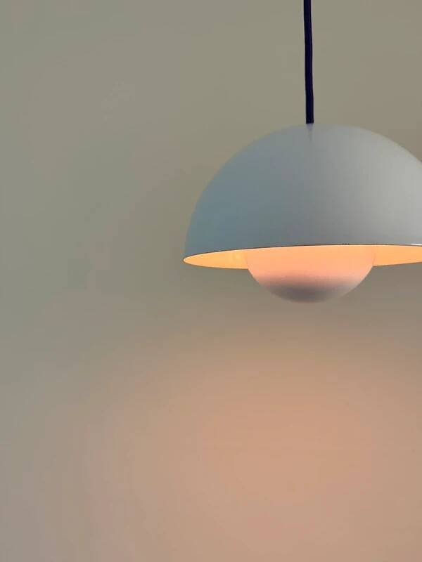 Vintage Louis Poulsen Flowerpot - Verner Panton - Danish design lamp