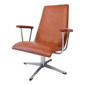 Fauteuil pivotant Goldsiegel années 1970