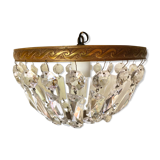 Ceiling lamp with old grapevines