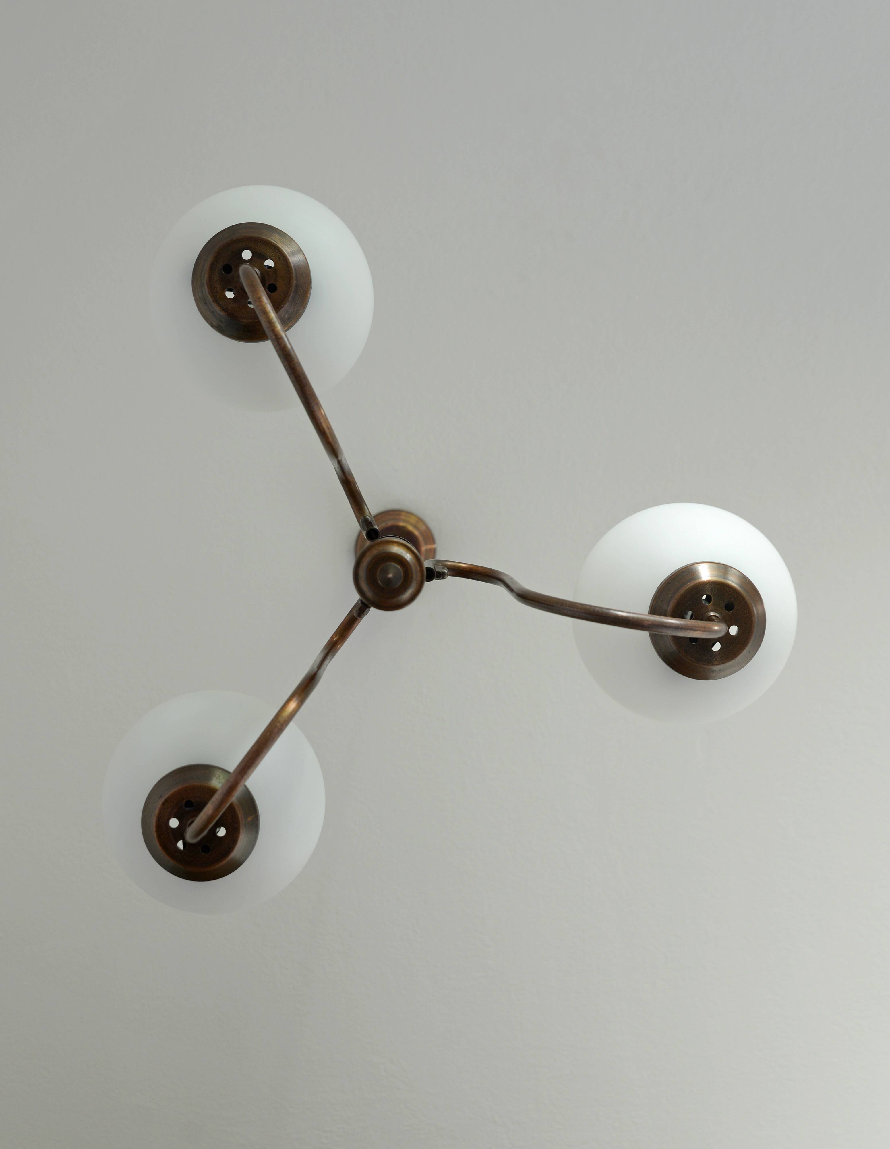 Vintage Pendant Light from 1970's Mid Century Rustic Hanging Lamp Copper