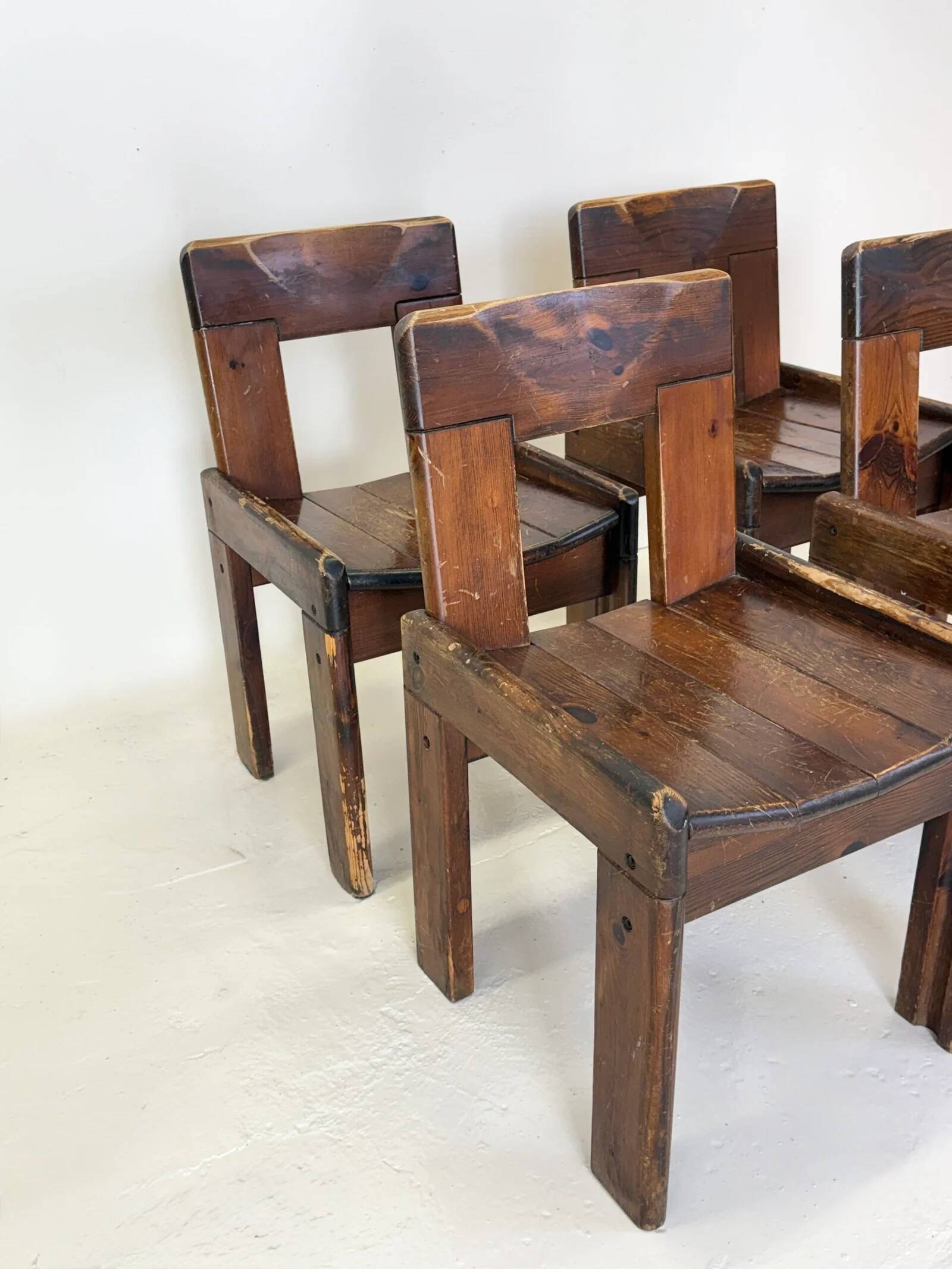 Chairs – Silvio Coppola for Fratelli Montina, 1970s