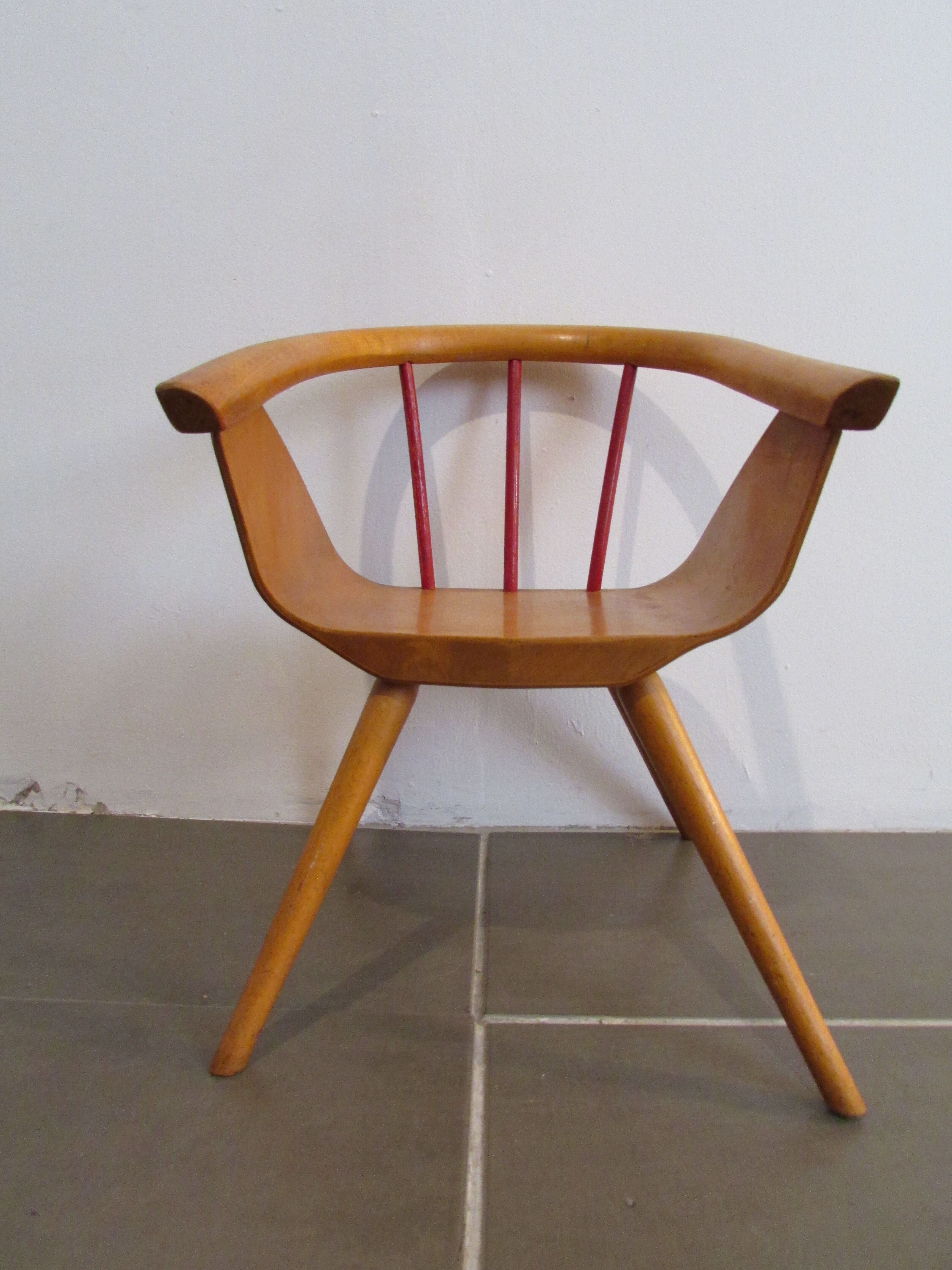 Vintage children's chair + table