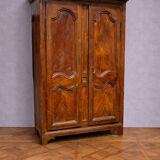 Antique solid wood wardrobe painted – Rustic/classic style